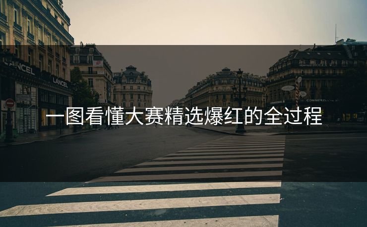 一图看懂大赛精选爆红的全过程